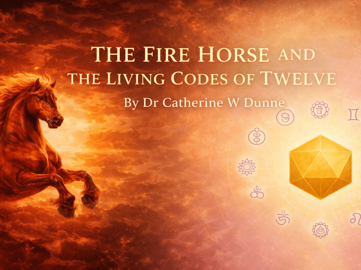 Das Feuerpferd und die lebendigen Codes der&nbsp;Zwölf