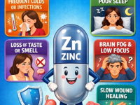 Zinc deficiency symptoms: The Quiet Mineral Behind Sleep, Stress, Immunity and&nbsp;Attention