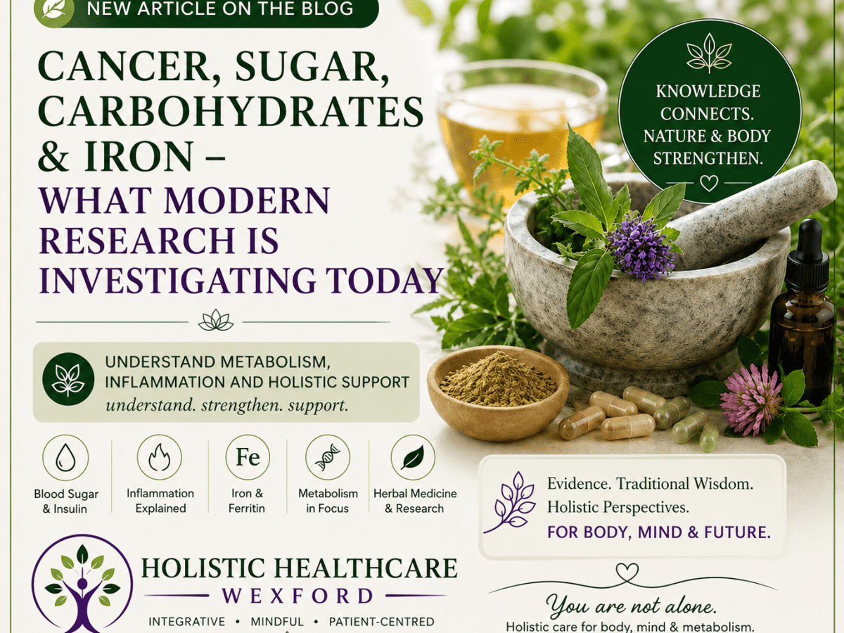 Cancer, Sugar, Carbohydrates and Iron – Why Metabolism is Receiving Greater Attention&nbsp;Today